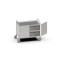 Carrello inox multifunzione a 3 piani 100x60 cm