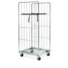 Carrello "roll container", base, 2 sponde, 2 cinghie, cm 72x81x180h