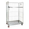 Carrello "roll container", base, 2 sponde, 2 cinghie, cm 120x81x180h