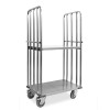 Carrello "roll container", 1 base+2 sponde+ripiano intermedio