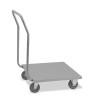 Carrello portacasse inox, cm 60x70x97h