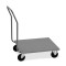 Carrello portacasse inox, cm 60x90x97h